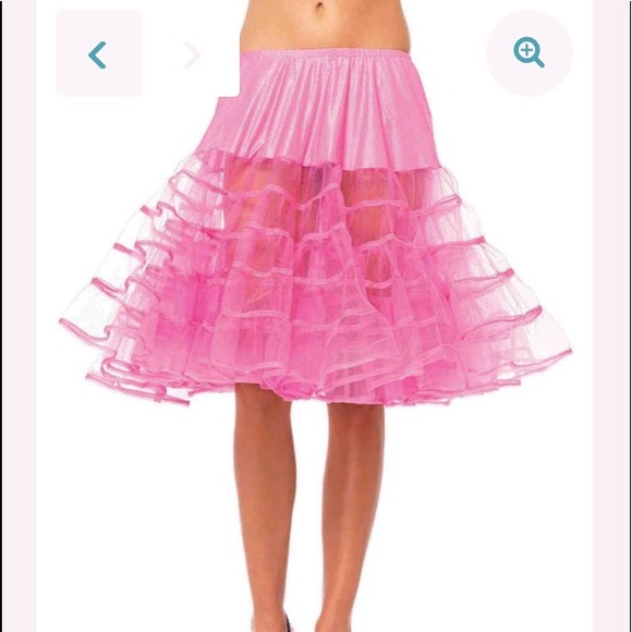 NWT KNEE LENGTH PETTICOATS IN MULTIPLE COLORS! - Picture 6 of 11